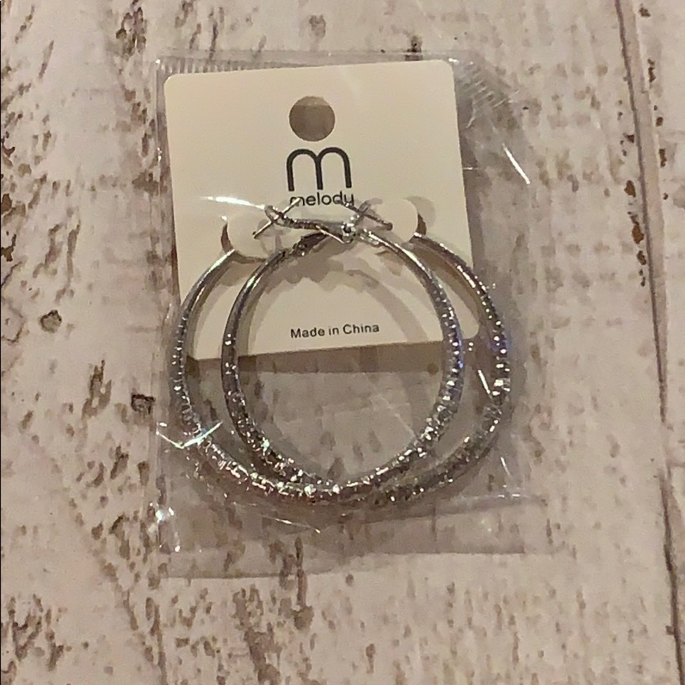 NWT HOOP EARRINGS